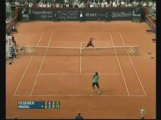 Amazing tennis point - Federer/nadal