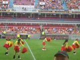 Les  pompoms girls du Racing Club de Lens