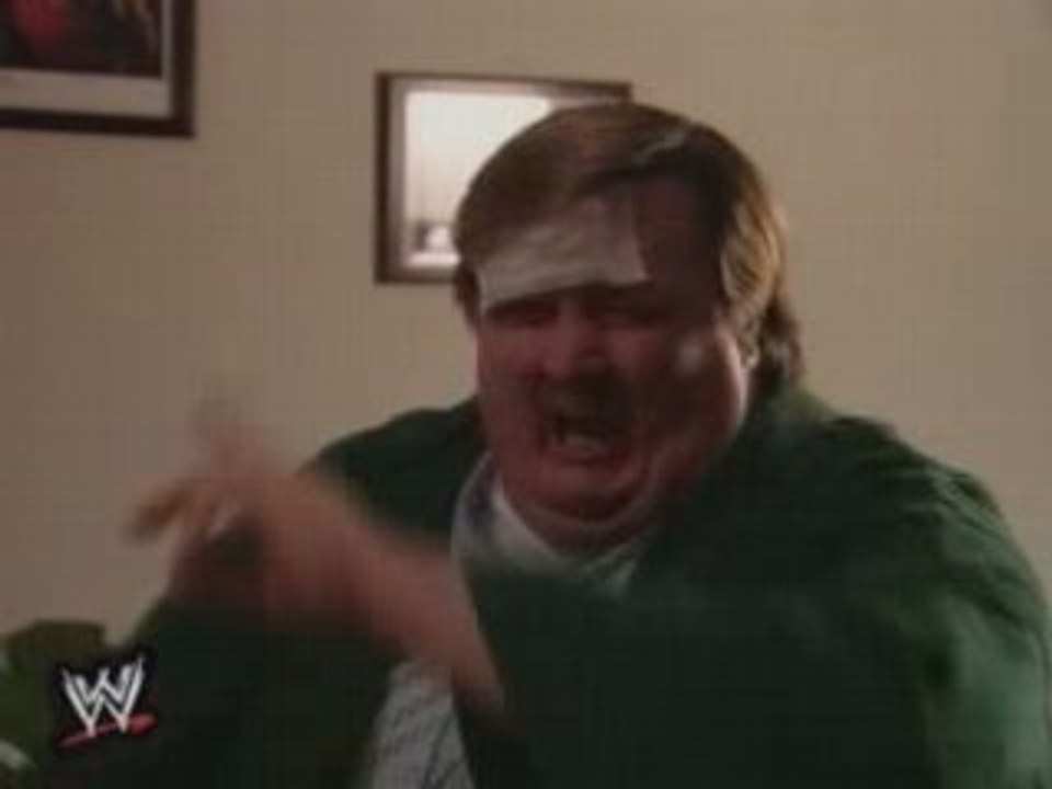 The Undertaker attacks Paul Bearer In His Home