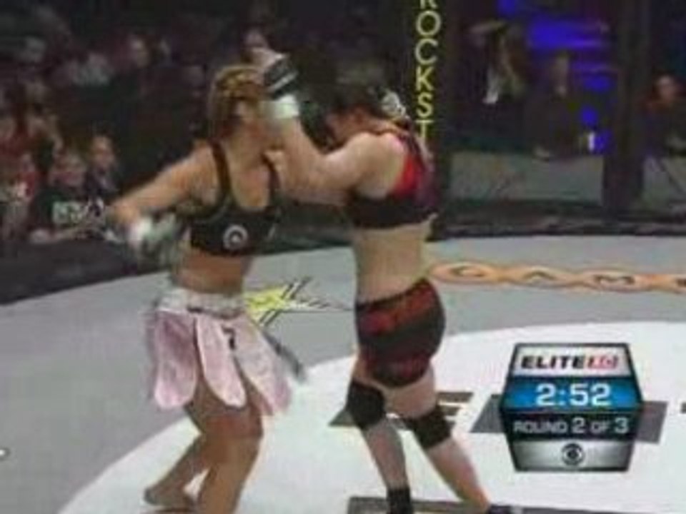 EliteXC  Shayna Baszler vs Cristiane Cyborg Fightway.fr