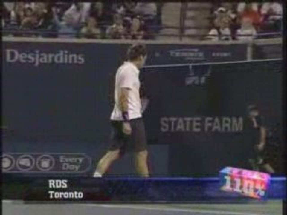 Gilles Simon réussit l'impossible contre Federer
