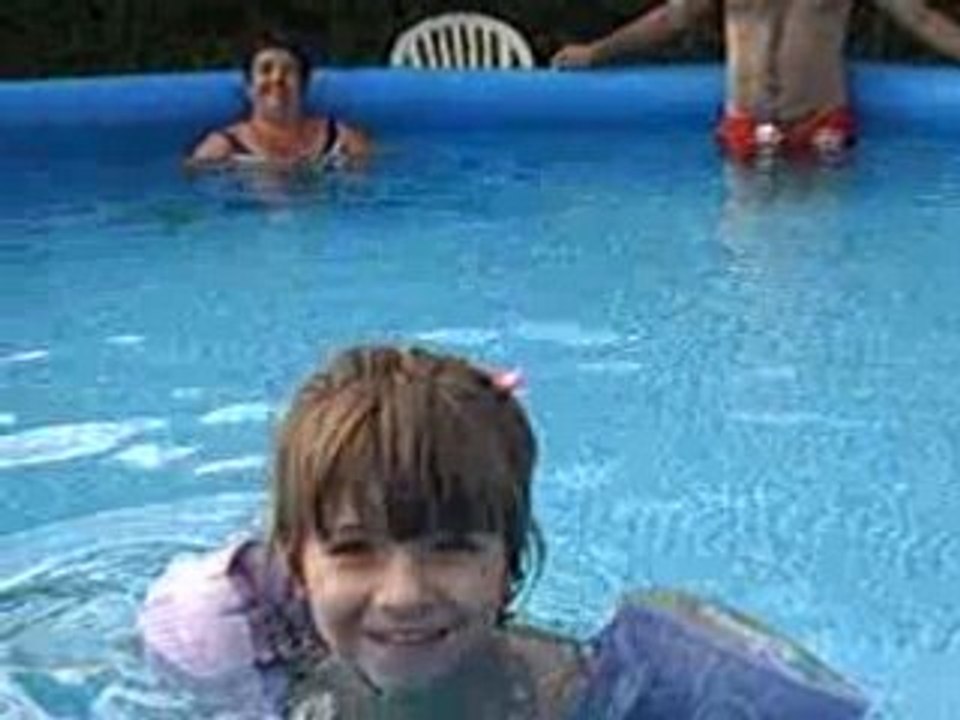 Piscine en famille
