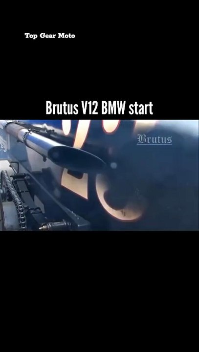 Brutus V12 BMW Startup | Supercar WAR! 🏁💥 Who’s the FASTEST? #Supercars