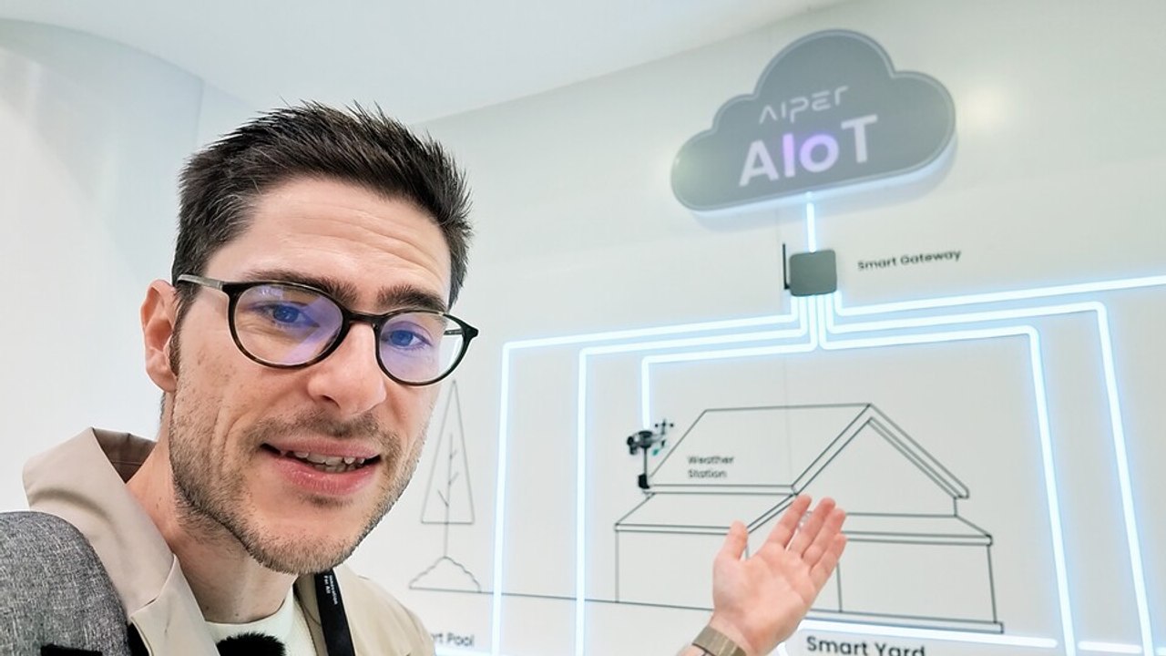 Die zukunft des smart homes? aiper zeigt erstes vernetztes ki-system für den garten