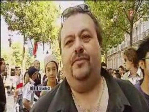 Villeneuve, Giuly et Makélélé dans Stade 2 (27-07-08)