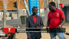 Bouaké : les motos - taxis,  entre risque et rapidité