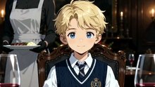 This isn’t a baby. This is the little head of the family.