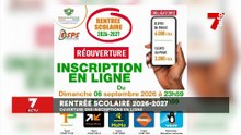 Rentrée scolaire 2026-2027 :  ouverture des inscriptions en ligne