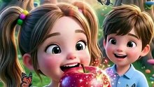 🍎 One Red Apple! Fun Counting Song for Kids 🎵 | LR