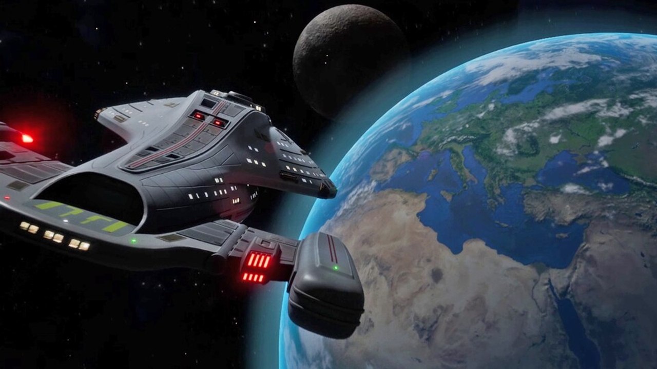 Q treibt bald in Star Trek: Voyager - Across the Unknown sein Unwesen
