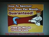 Black Belt Recruiting Makes Sponsoring Simple