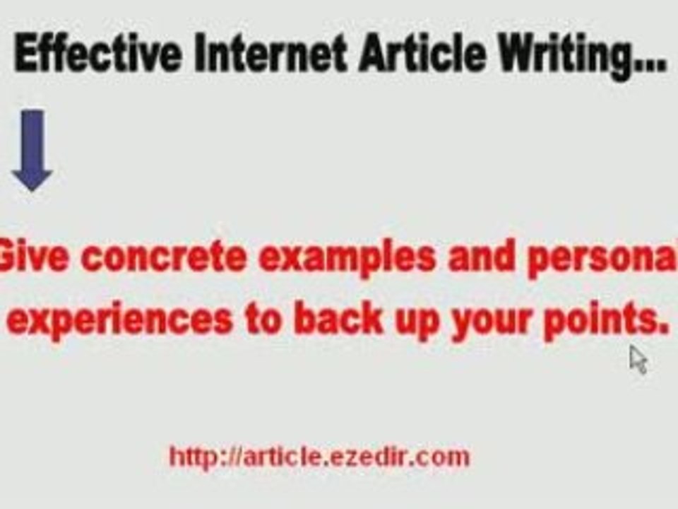 Effective_Internet_Articles