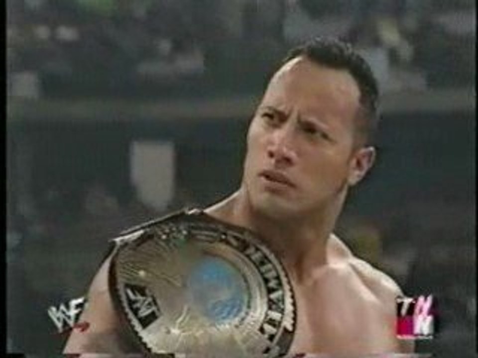 Did The Rock run over Austin?