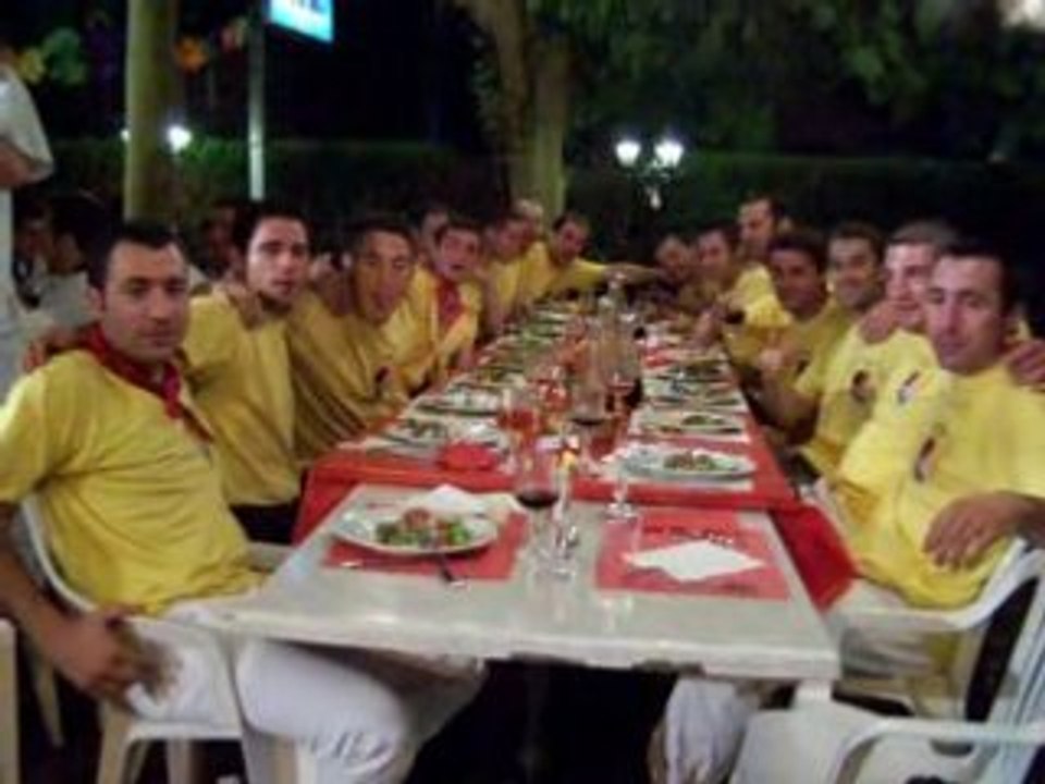 enterrement de  vie de garçon de Fredo à l'Estanquet