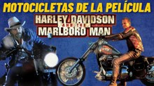Las motos legendarias de Harley Davidson y el vaquero Marlboro