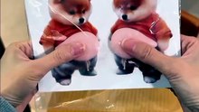 Corgi & Cat Squishy Belly Stickers – Soft Silicone Stress Relief Toy 🐶🐱