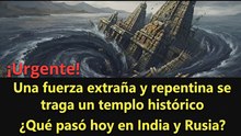 Urgente: una fuerza misteriosa se traga un antiguo templo en la India ¿Qué tiene que ver Qarún?