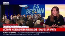 Percée historique de l'extrême droite en Allemagne: pour Sarah Knafo (Reconquête!), la classe politique est amenée "à pleurer soirée électorale après soirée électorale" si elle n'écoute pas le peuple