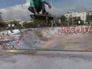 skate bowl flip indy