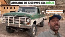 Así transformé una F250 4x4 diésel de 1969 de principio a fin en solo 2 años