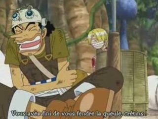 one piece luffy imite ces nakama