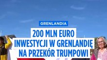 Von der Leyen odpowiada Trumpowi inwestycją 200 mln euro w Grenlandię