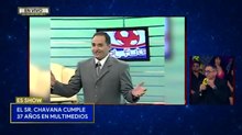 Ernesto Chavana cumple 37 años en la televisión
