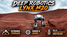 DEEP Robotics Lynx M20 trotzt Sand, Steigungen und 55 Grad