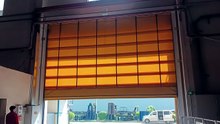 What routine maintenance is needed for high speed doors?