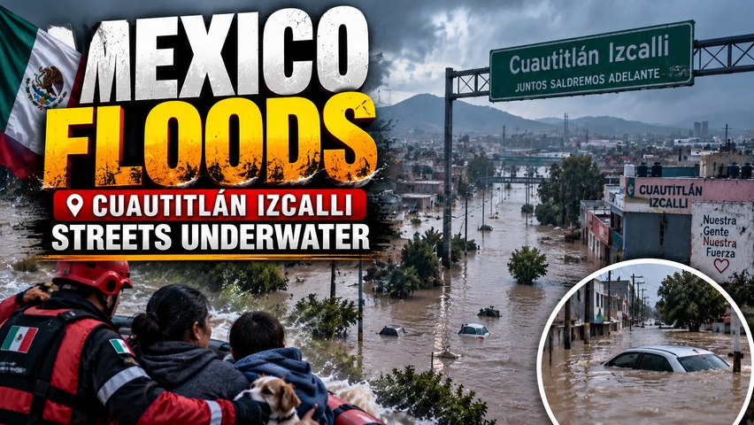 Cuautitlán Izcalli Floods: Heavy Rain & Reservoir Discharge Trigger Chaos in Mexico