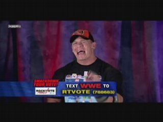 Smackdown Your Vote – John Cena