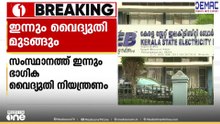 ഇന്നും ഇരുട്ടിലിരിക്കണം...; വൈകുന്നേരം 6.30 മുതൽ രാത്രി 12.30 വരെ ഭാഗിക വൈദ്യുതി നിയന്ത്രണം