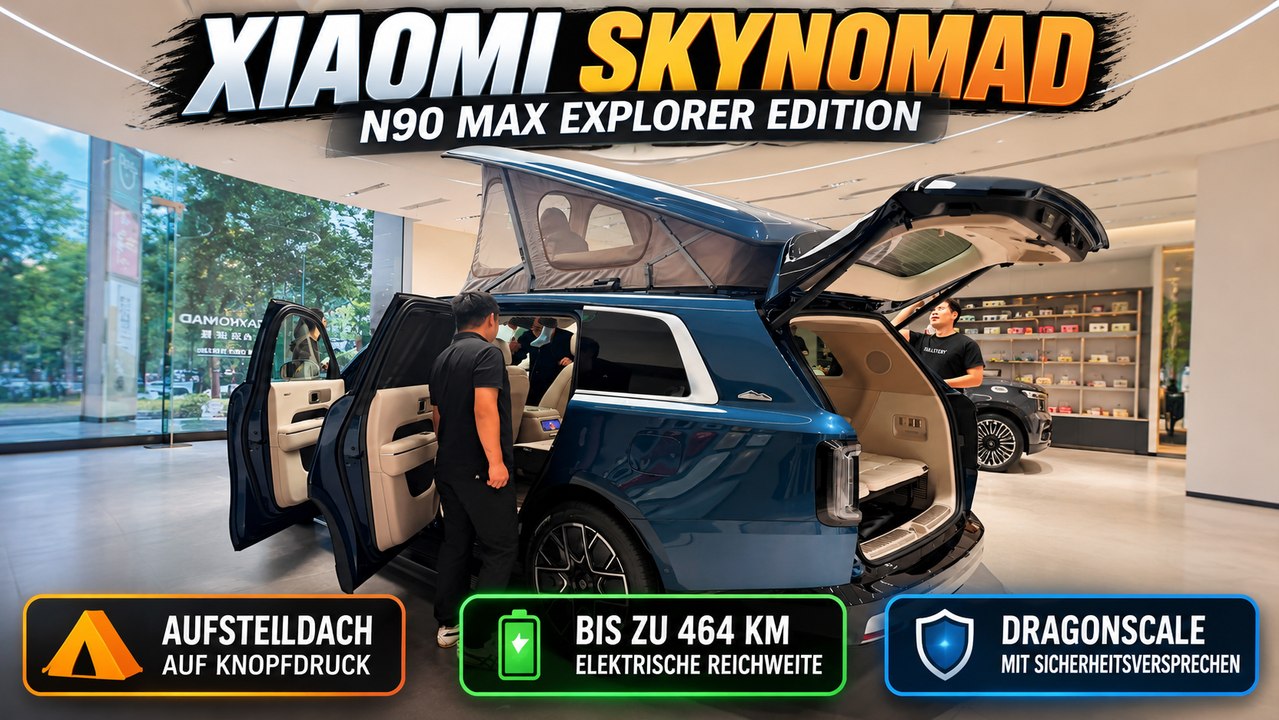 2027 xiaomi skynomad n90 max explorer edition: 76-kwh-akku & dachzelt