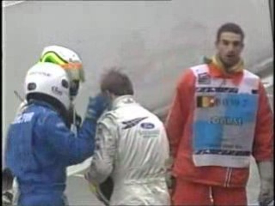 Belçika 98 start ve kaza