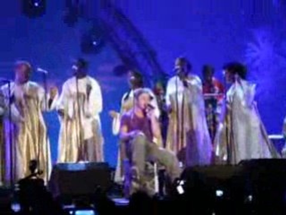 Concert Christophe Maé Paris Bercy 17 Avril 2008