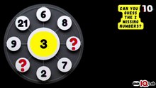 #PuzzleTime 🧩⏰️ Can You Guess the 2 Missing Numbers? 🤔