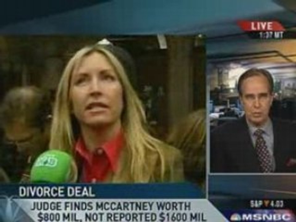 Paul McCartney & Heather Mills Divorce