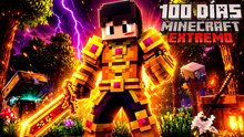 Sobreviví 100 días en el RPG medieval de Cisco's en Minecraft: ¡La película!