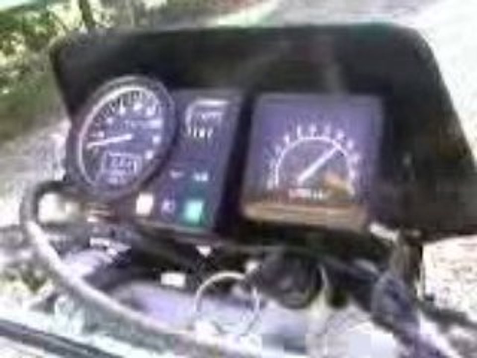 Presentation honda crm 125 avec pot MIG