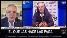 Alberto Fernández sobre las Fuerzas Armadas