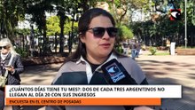 Dos de cada tres argentinos no llegan al día 20 con sus ingresos: qué dijeron los posadeños