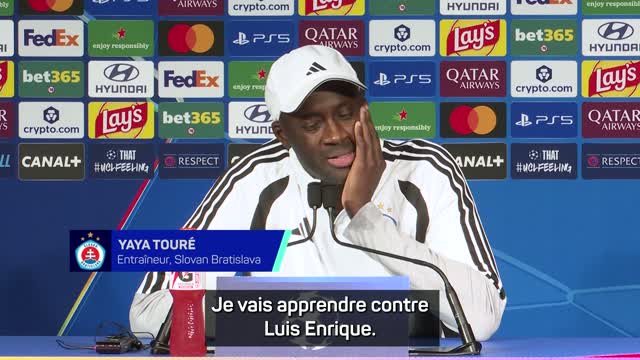 Slovan Bratislava - Yaya Touré : "Jouer contre le PSG, c’est un plaisir"