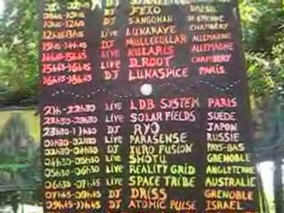 hadra festival 2008 pontcharra line up