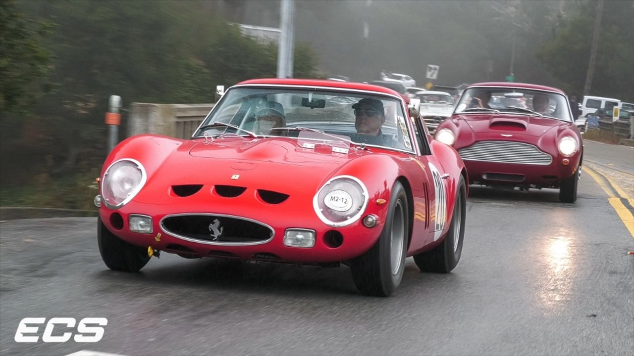 Pebble Beach Tour d'Elegance 2026 - 250 GTO, 250 Testa Rossa, Miura, 330 LMB, DB4 Zagato, 275 GTB