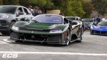 Ferrari Concorso Parade - Ferrari F80, 250 LM, LaFerrari Aperta, SC40, 250 Testa Rossa, F50, 288 GTO