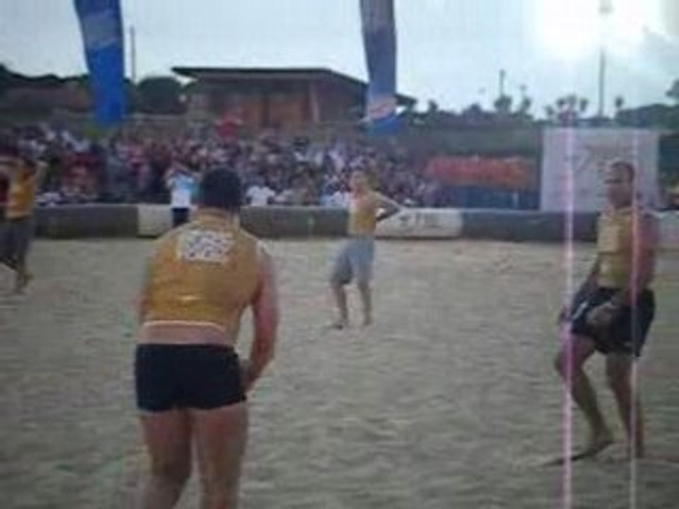 Beach Rugby Match VIP 1