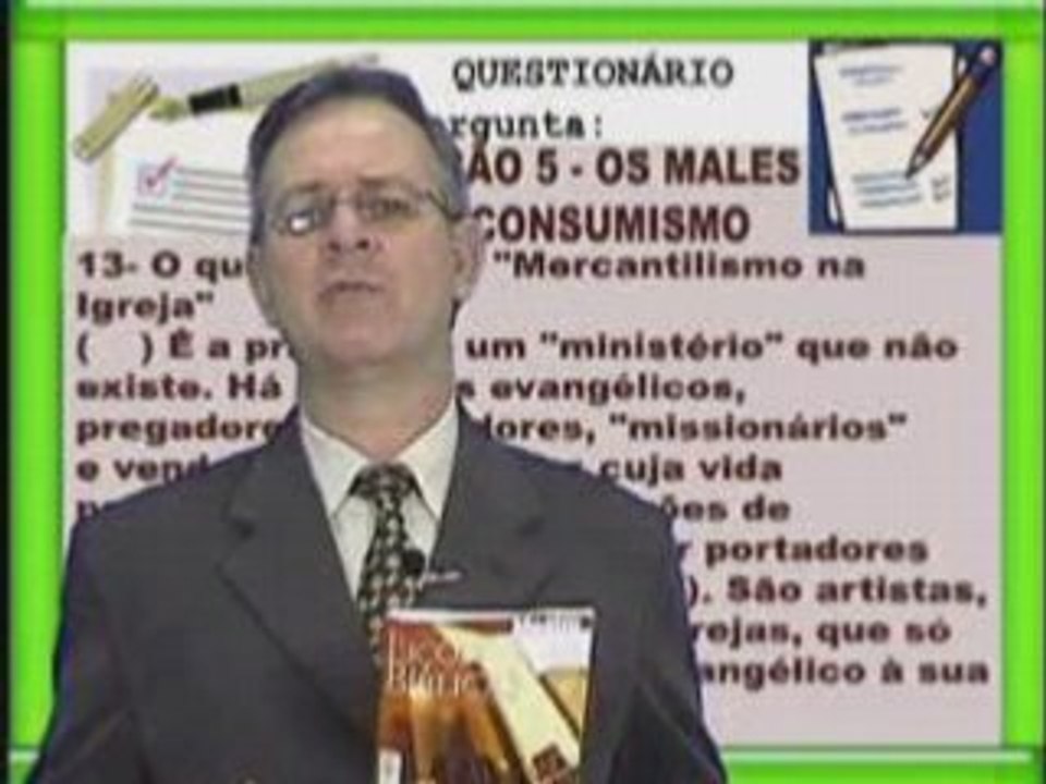Consumismo, Licao5 3trim08 pte4, Ev.Henrique