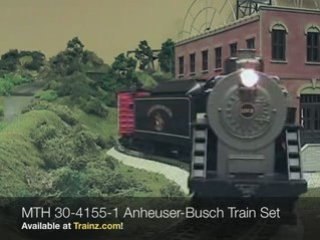 TRAINZ.COM - MTH 30-4155-1 Anheuser-Busch Freight Train Set