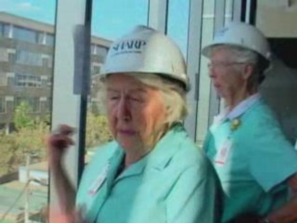 Volunteers for more than Fifty Years Tour New Hospital