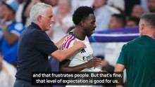 'That’s the level of expectation' - Huijsen addresses booing of Vinicius